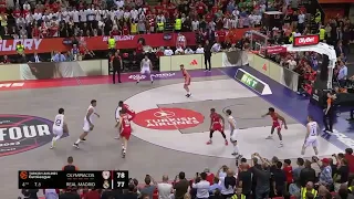 Sergio Llull won Euroleague final four for Real Madrid vs Olympiacos