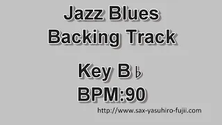Jazz Blues - Key Bb - BPM 90 - Backing Track