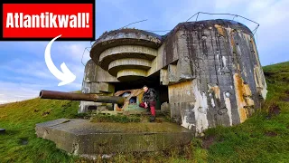 😮 Explore gigantic bunkers and huge Wehrmacht cannons on the Atlantic Wall!