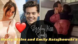 💋 💏 💋 Harry Styles' Steamy Kiss with Emily Ratajkowski Sparks Romance #harrystyles #EmilyRatajkow