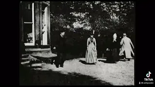 The first known footage of film, 1888 called the “Roundhay garden scene”