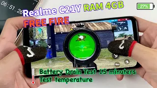 Realme C21Y FREE FIRE | Unisoc T610, 4GB RAM