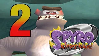 ПРОХОЖДЕНИЕ SPYRO 2:RIPTO'S RAGE #2 НА РУССКОМ ZADROT100LVL!ЛЮТЫЙ БОМБЁЖ ЖОПЫ!СГОРЕЛ В СПАЙРО!!!!!!!