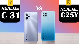 realme c25y vs realme c31