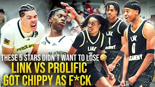 Prolific Prep vs Link Academy GOTY Again?! AJ Dybansta Crashed Out In Triple Overtime? 🤬