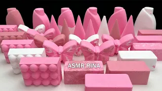 ASMR super crunchy pink baking soda