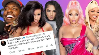 ‼️Armon Wiggins THREATENS & WARNS Cardi B! Fans HUMBLE Kenbarbie & Cardi, Glorilla Caught lying, 50