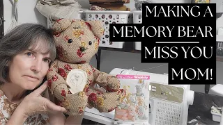 Memory Bear Crafting Tutorial: Making memories with Simplicity Sewing Pattern 8716