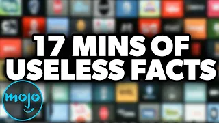 Top 100 Useless Facts You Don't Need To Know