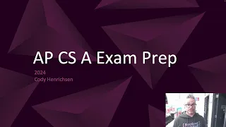 AP CS A Exam Prep 2024