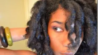 Heatless Curls and Heatless Blowdry Effect "Natural Hair" Curlformers