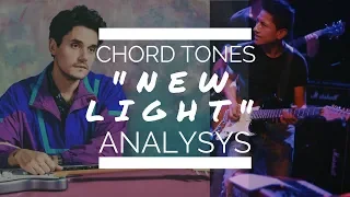 New Light (#JohnMayer) - #GuitarSolo #CHORDTONES ANALYSIS