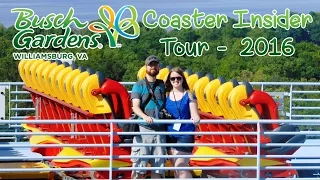 Coaster Insider Tour at Busch Gardens Williamsburg