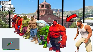 Joining Hulk School to Get God Hulk Suit in GTA 5 | GTAV Avengers | A.K GAME WORLD