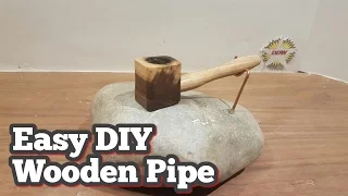 (EASY) DIY Wooden Pipe