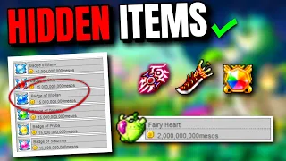 7 Hidden Items In Maplestory YOU Didn't Know EXISTED!