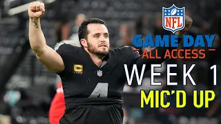 NFL Week 1 Mic'd Up, "It Didn't Look Pretty, It Didn't Look Good" | Game Day All Access 2021