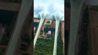 Dam water discharge 📍China 🇨🇳