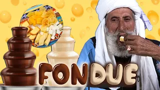 Tribal People Try Fondue For The First Time