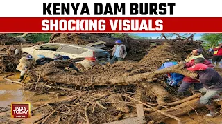 Kenya Dam Burst: Shocking Visuals Of Damage After Kenya Dam Bursts Following Heavy Rains