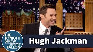 Hugh Jackman Shows Jimmy How to Really Eat Vegemite