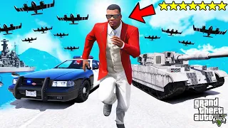 Franklin Become MOST WANTED BILLIONAIRE in GTA 5 | SHINCHAN and CHOP