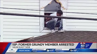 Grundy crew member jumps from attic during drug raid on Indy’s near east side, arrested by ISP