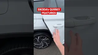 This Skoda has some very unique features 😯