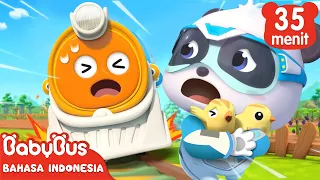 Tim Penyelamat Super Menyimpan Ayam Kecil | Panda Super | Lagu Anak-anak | BabyBus Bahasa Indonesia