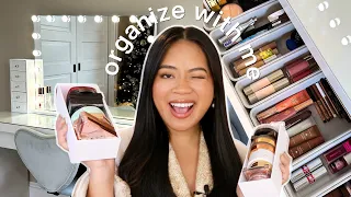 Vanity Organization & Makeup Collection Declutter ✨ *Satisfying & Motivating*