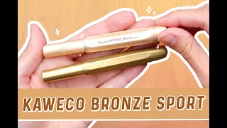 Unbox with Yoseka: Kaweco Bronze Sport Fountain Pen