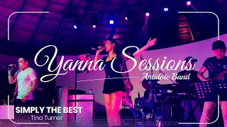 Tina turner - SIMPLY THE BEST | Live stage cover by Antidote band + YannaSessions