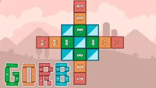 Blocks and Shapes Logic Puzzle Game, walkthrough. GORB Level 5.