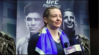 UFC Brooklyn: Soft spoken Joanne Calderwood disappointed she didn't finish newcomer Ariane Lipski