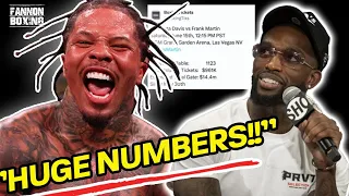 GREAT NEWS! GERVONTA DAVIS PROVES HUGE CLAIM WITH FRANK MARTIN FIGHT! BIG NUMBERS SHOW WHO FOB IS?