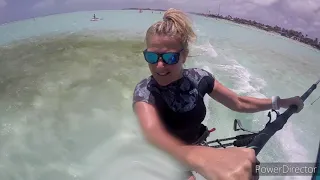 Windsurfing in Paradise