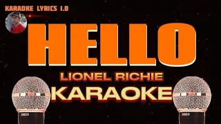 HELLO - Lionel Richie - Karaoke