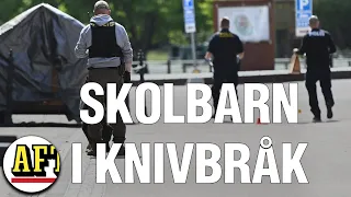 Stort knivbråk i Eskilstuna – flera till sjukhus