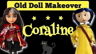 Making CORALINE DOLL / Ever After High Doll Repaint by Poppen Atelier