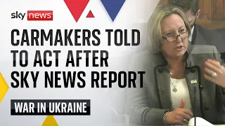 Sky News investigation 'wake up call for businesses' | Ukraine war