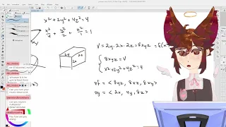 what if i did some math teehee what if i did some multivariable calculus heehee teehe [ CALC 4 ]
