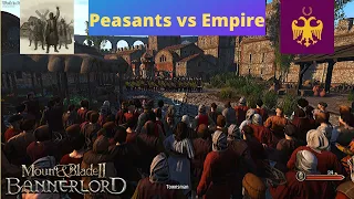 Mount and Blade II Bannerlord: Peasants vs Empire
