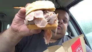 Arby's Half Pound Roast Beef Sandwich & Review | Eating Show