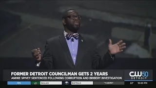 Former Detroit Councilman Andre Spivey Sentenced To 2 Years In Prison For Bribery