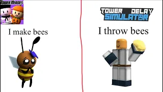 TOWER HEROES TOWERS VS TDS TOWERS (PART - 2)