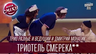 "Трио разные и ведущий" и Дмитрий Монатик - "Отель Смерека**" | Лига Смеха 2016, Третий полуфинал