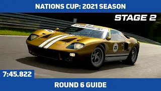 Gran Turismo Sport - Nations Cup Guide 2021 Season STAGE 2 Round 6 - Nurburgring Nordschleife - N300