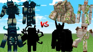 ALL IRON GOLEM vs ALL WARDENS! Part 2