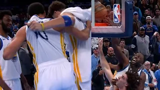 STEPH & KLAY MOCKS OKC WITH DANCE AFTER CURRY'S GAME-WINNER! DRAYMOND GOLTEND OVERTURNED!