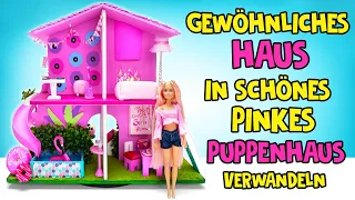 TOLLES Puppen-Traumhaus-Makeover || FUN CRAFTS!
